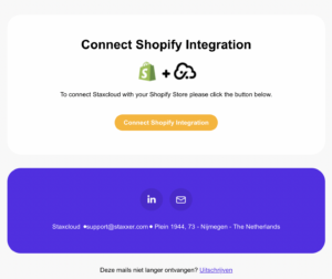 Shopify-Anmeldung