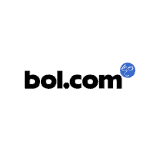 Bol com logo on a white background with vat registration.