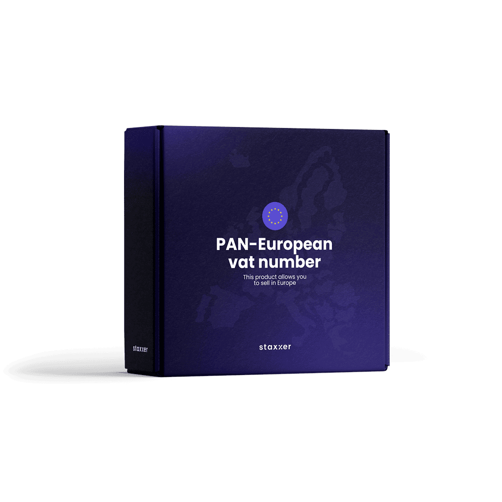 Pan Europe VAT number box.